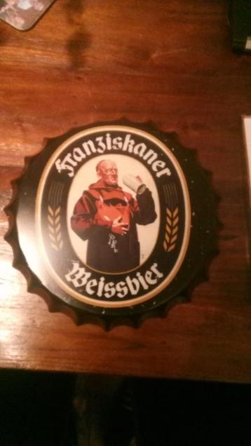 Franziskaner Bierdop 35cm beschikbaar voor biedingen