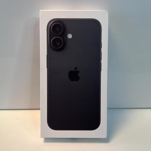 Apple iPhone 16 Black 128GB | Nieuw in Doos, Telecommunicatie, Mobiele telefoons | Apple iPhone, Zo goed als nieuw