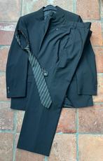 ZGAN Stretch Comfort kostuum maat 56 zwart met stropdas, Ophalen of Verzenden, Zo goed als nieuw, Maat 56/58 (XL), Zwart