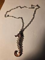 oude ketting zeepaardje, Verzenden, Zo goed als nieuw, Zilver, Overige materialen
