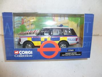 Corgi Range Rover Metropolitan Police Politie 1:36 modelaut  beschikbaar voor biedingen