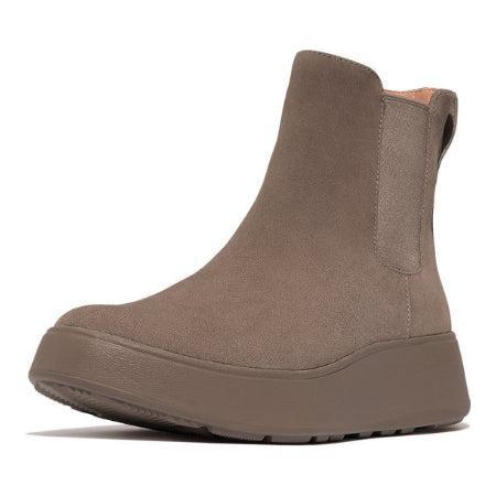 FitFlop F-Mode Suede Flatform Che, Kleding | Dames, Schoenen, Nieuw, Overige typen, Grijs, Ophalen of Verzenden
