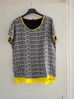 Miss Etam Top Maat XL - Zwart/Wit, Zwart, Maat 46/48 (XL) of groter, Ophalen of Verzenden, Zo goed als nieuw