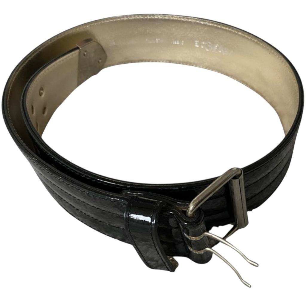 Versace riem 100, 80 tot 90 cm, Zwart, Ophalen of Verzenden, Zo goed als nieuw