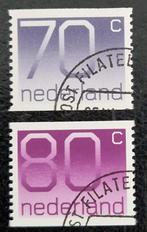 Nederland 1991 -nvph 1117a- 1118a - Cijfer rol zegels, Verzenden, Na 1940, Gestempeld