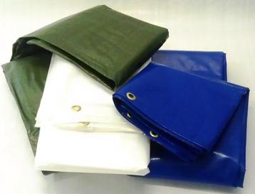 Actie!! 250 Grams m2 PE dekkleden 6 x 8 meter/ogen 100 cm!! beschikbaar voor biedingen