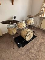 Vintage 60’s Ludwig/Gretsch Drumstel uniek + accessoires, Ophalen, Zo goed als nieuw, Ludwig