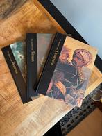 Set van 3 vintage kunst boeken schilderkunst Delacroix, Ophalen of Verzenden