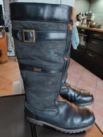 Zwarte Human Nature dameslaarzen mt 36 met nepbont, Kleding | Dames, Schoenen, Ophalen of Verzenden