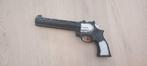 Waterpistool revolver zwart grijs, Ophalen of Verzenden, Gebruikt