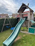 Wicky Speeltoestel met Glijbaan en Schommel, Kinderen en Baby's, Speelgoed | Buiten | Speeltoestellen, Ophalen of Verzenden, Gebruikt