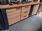 Dressoir Charleston Kikarhout Breed 190 cm, Nieuw, 150 tot 200 cm, 25 tot 50 cm, Industrieel