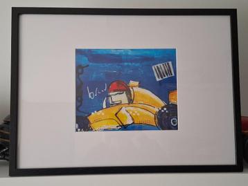 Kunstwerk Herman Brood, Grand Prix,1999, mooie passe partout beschikbaar voor biedingen