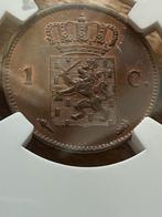 Cent 1837 Willem I MS64 RB, Postzegels en Munten, Munten | Nederland, Ophalen of Verzenden, Koning Willem I, 1 cent, Losse munt