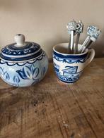 Blond Amsterdam Suikerpot mok en lepels, Blond Amsterdam, Overige typen, Ophalen of Verzenden, Zo goed als nieuw