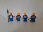 Lego 4 Ridders met breast plate - Castle, Kinderen en Baby's, Speelgoed | Duplo en Lego, Ophalen of Verzenden, Gebruikt