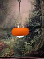 Vintage Space-Age hanglamp. '70, Huis en Inrichting, Ophalen of Verzenden, Zo goed als nieuw, Glas, Minder dan 50 cm