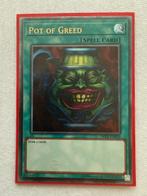 Pot of Greed yugioh Ultimate Rare, Hobby en Vrije tijd, Verzamelkaartspellen | Yu-gi-Oh!, Verzenden, Zo goed als nieuw, Losse kaart