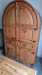 Buffetkast/drankkast Mexicaans grenen, Huis en Inrichting, Ophalen, 100 tot 150 cm, 200 cm of meer, Zo goed als nieuw