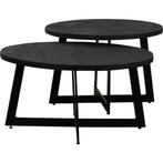Salontafelset  Amira 2 Delig, Ophalen of Verzenden, Nieuw, Rond, Minder dan 50 cm