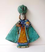 Keramiek wandobject man wijde jas Victor Vegricht 3622-t, Ophalen of Verzenden