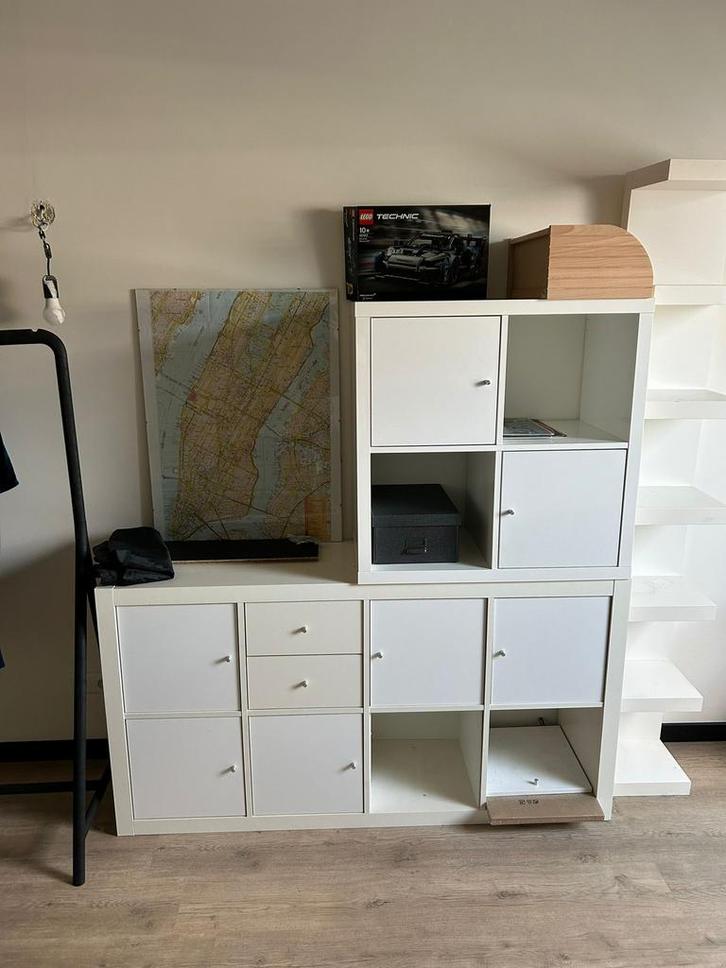 KALLAX kast ikea, Huis en Inrichting, Kasten | Stellingkasten, Gebruikt, Ophalen