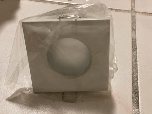 3x inbouwspots armatuur plafond GU10, wit, Huis en Inrichting, Lampen | Spots, Nieuw, Plafondspot of Wandspot, Metaal of Aluminium