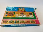 Simplex puzzel nopjespuzzel in originele doos Orgeldraaier, 2 tot 4 jaar, Gebruikt, 10 tot 50 stukjes, Ophalen of Verzenden