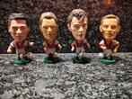 Voetballers van AJAX met een bal hoogte 7,5 cm, Ophalen of Verzenden, Zo goed als nieuw, Ajax, Beeldje of Poppetje