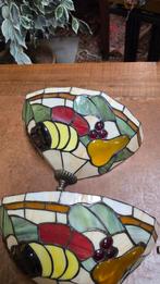 2 tiffany wandlampen € 100, Ophalen of Verzenden