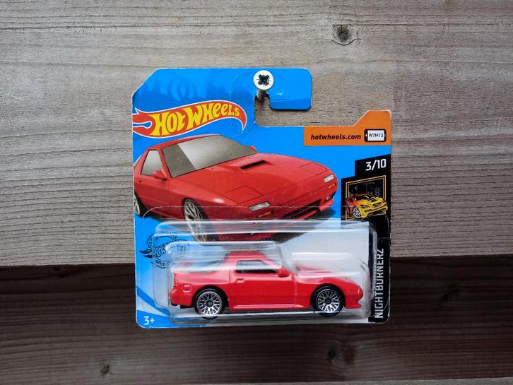 Mazda RX-7 Savanna FC35 '89 Hotwheels, Hobby en Vrije tijd, Modelauto's | Overige schalen, Nieuw, Auto, Ophalen