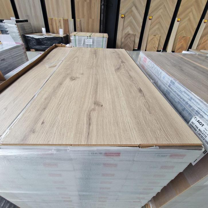 Direct ophalen | laminaat Restpartij nu extra goedkoop, Huis en Inrichting, Stoffering | Vloerbedekking, Nieuw, Laminaat, 75 m² of meer