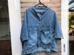 Splinternieuw oversized spijkerjasje., Kleding | Dames, Jassen | Zomer, Ophalen of Verzenden, Nieuw, Maat 38/40 (M), Blauw
