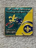 Scouting - Pin - World Jamboree 1995 - Caramuru Brasil, Ophalen of Verzenden, Embleem, Speld of Insigne, Zo goed als nieuw