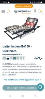 2 elektrische lattenbodem 80x200, Huis en Inrichting, Slaapkamer | Matrassen en Bedbodems, Ophalen, Tweepersoons, Zo goed als nieuw