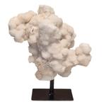 Calciet druzy op standaard 16 cm, Ophalen of Verzenden