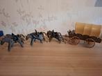 Vintage playmobiel huifkar, Ophalen of Verzenden, Gebruikt, Beeldje of Figuurtje