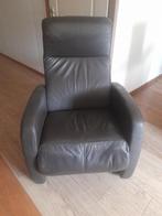 Lederen Stoel / Fauteuil, Ophalen, Gebruikt, 50 tot 75 cm, Leer