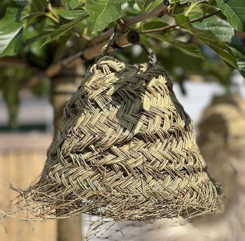 Marokkaanse Bijenkorf Lamp van Zeegras nieuw!, Huis en Inrichting, Lampen | Hanglampen, Nieuw, Minder dan 50 cm, Ophalen of Verzenden
