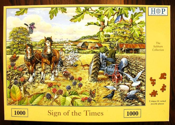 Puzzelen??? Puzzles - Legpuzzels 500 en 1000 stukjes, Hobby en Vrije tijd, Denksport en Puzzels, Zo goed als nieuw, Legpuzzel