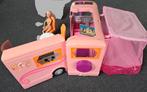 Barbie camper, Kinderen en Baby's, Speelgoed | Poppen, Ophalen of Verzenden, Zo goed als nieuw, Barbie