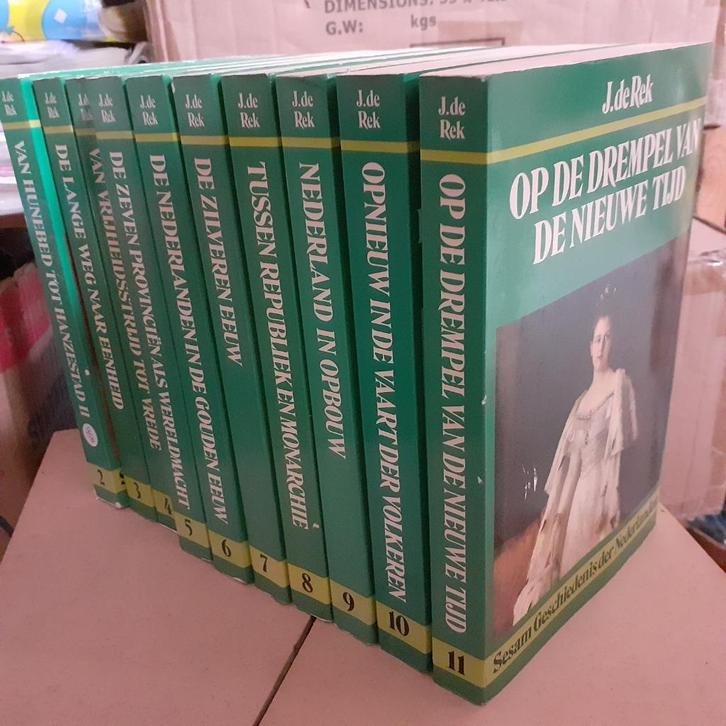 Nr. 958 Sesam geschiedenis der Nederlanden J. de Rek., Boeken, Geschiedenis | Vaderland, Gelezen, Ophalen of Verzenden
