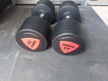 Dumbells set 40kg per stuk  beschikbaar voor biedingen