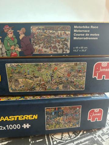 Te koop of ruilen:  Jan van Haasteren motorrace beschikbaar voor biedingen