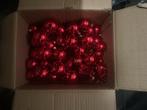 Rode kerstballen, Ophalen of Verzenden, Zo goed als nieuw