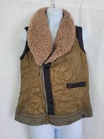 Stoere bodywarmer mt S/M merk 55DSL, Kleding | Dames, Bodywarmers, Bruin, ., Ophalen of Verzenden, Zo goed als nieuw