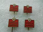 4 x  speldje  Stella Artois, Verzamelen, Speldjes, Pins en Buttons, Ophalen of Verzenden, Zo goed als nieuw, Overige onderwerpen