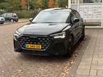 Audi Q3 RS 400pk S Tronic Quattro 2020 Zwart, Auto's, Audi, Automaat, USB, Zwart, Zwart