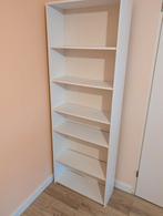 Witte Boekenkast met 6 Planken, Huis en Inrichting, Kasten | Boekenkasten, Ophalen, 50 tot 100 cm, Zo goed als nieuw, Minder dan 25 cm