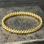 18k gouden armband massief model italy, Ophalen of Verzenden, Nieuw, Goud
